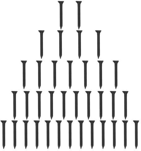POPETPOP Clavos de Hierro Negros para Reparación de Zapatos y Botas, 500 G, Ligeros y Fáciles de Transportar, Punta Redondeada para Tapicería y Cuero