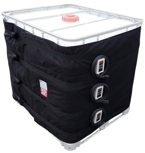 REKUBIK 1000l IBC Heizmantel Thermostat (230V) Leistung 3000W