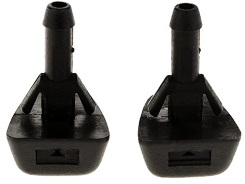 Gazechimp 2pcs Gicleur d'essuie-Glace Buse de Pulvérisation d'eau de Lave-Glace pour Volvo C30 C70 S70 V70 S80 XC70
