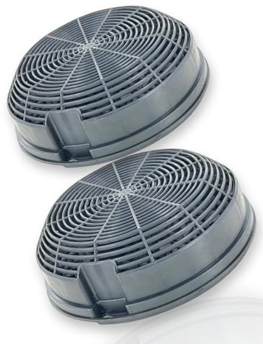 DL-pro 2 x Kohlefilter Typ 47 für Whirlpool 484000008784 481248048212 AMC023 Elica F00478 AEG Electrolux 50292969008 Dunstabzugshaube