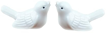 BESTonZON Porta Palillos De Cerámica Forma De Pájaro Almohada para Palillos Vajilla De Cerámica para Decoración De Mesa Manualidades Adornos para Eventos