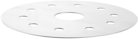 VINTORKY Plaque Adaptatrice à Induction en Acier Inoxydable Argenté Compatible Nombreux Ustensiles Cuisine, Facile à Nettoyer pour Utilisation Cuisine