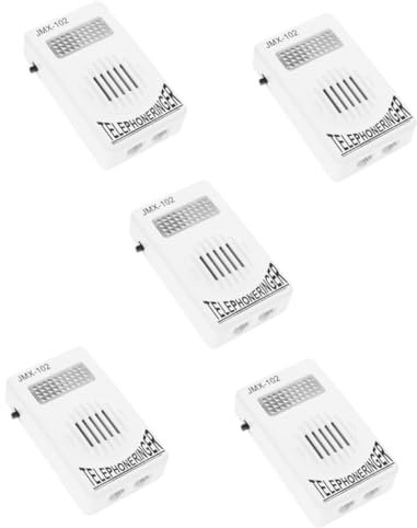 jojofuny 5pièces Amplificateur De Sonnerie De Téléphone Fixe sans Batterie Dispositif Amplification De Sonnerie pour Malentendants Volume pour Ne Jamais Manquer Un Appel