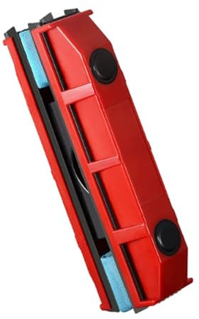 Magnetischer Fensterreiniger, Glasfenster-Waschbürste, Wischer, doppelseitiger Rakel, Reinigungsgerät, Haushaltsstaubreiniger/133(Color:B)
