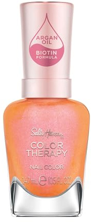 Sally Hansen Color Therapy Nagellack, 290 Tangerine Dream, Farbe, Stärkung, Pflege, 0,3 ml