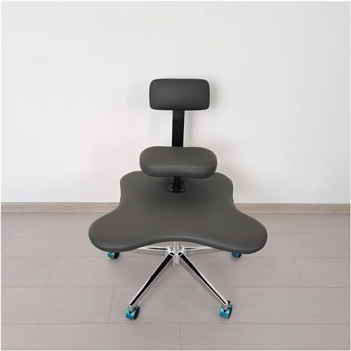 Ergonomischer Bürostuhl mit Kreuzbeinen, Meditationshocker mit Lendenwirbelstütze, verstellbarer Kniestuhl für Kinder und Erwachsene, ADHS-Schreibtischstuhl zum Sitzen