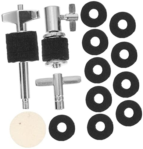 VICASKY Hi-hat-kupplung Für Schlagzeugzubehör Ersatz-becken-teile Jazz Trommelfilz-unterlegscheibe Instrumententeile Mit Einfacher Installation