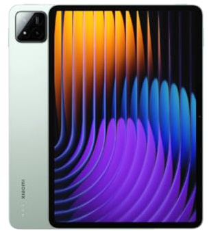 Xiaomi Pad 7 Ai WiFi Versione Globale (senza chiamate o messaggi) 11.2 3.2K 144Hz 8850mAh Bluetooth 5.4 Quattro Altoparlanti 13 Mp Modello 2410CRP4CG (Verde, 128GB + 8GB)