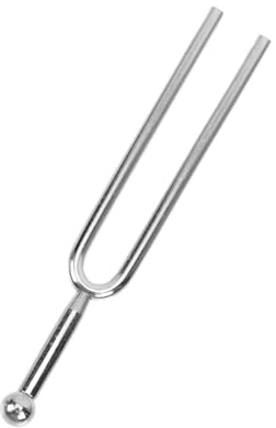 Geige Zubehör Einfache Runde Stimmgabel Aus Edelstahl Tragbares 1/4 Violingitarren Stimmwerkzeug Zubehör