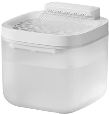 Fuente De Agua para Gatos Agua con Circulación y Filtración Silenciosa de