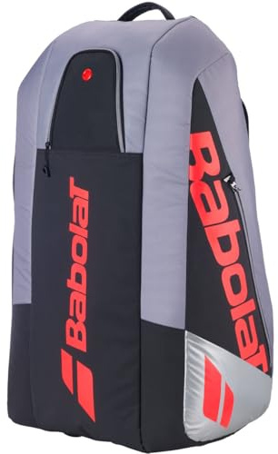 Babolat Pure Strike Schlägerhalter der 4. Generation, 9 Tennistasche, Karbongrau