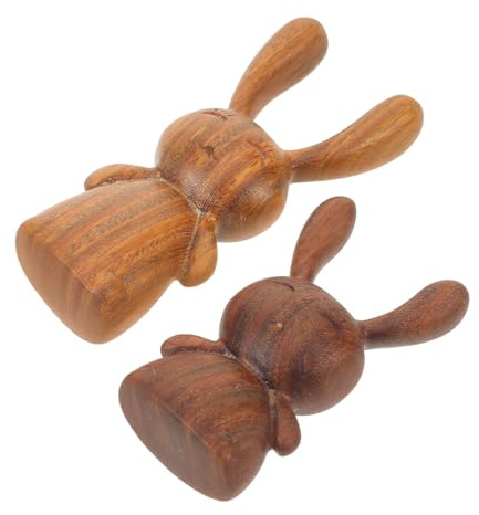 OUNONA 2stücke Nasenmassagegerät aus Holz Tiefengewebsmassagegerät für Gesicht Nasenschaber zur Reinigung und Pflege Handlicher Schaber für Nase Praktisches Massagegerät