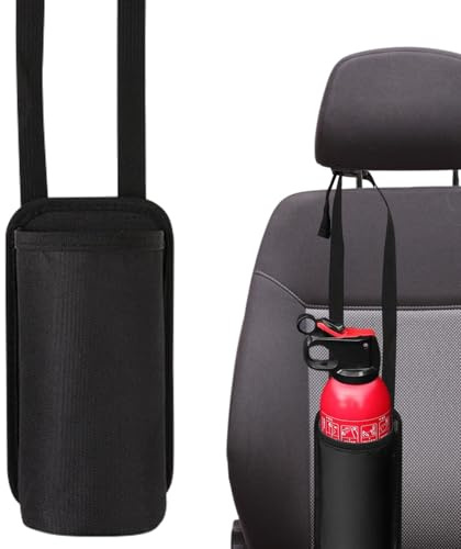 Portatarjetas del de Coche – Oxford de Tela, de, Montaje Seguro | Diseño Fácilmente Accesible, Maleta de Tela Oxford, Almacenamiento de Seguridad Vehículo para Cabina De