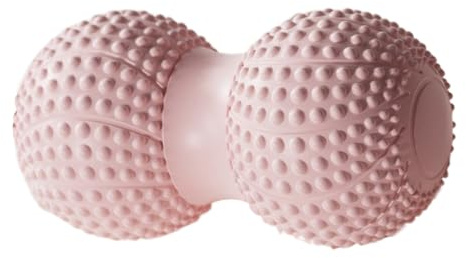 Triggerpunkt massageboll 6,5 x 6,5 x 13 cm, djup vävnad ryggrulle, nacke och fasciarullar, muskelmasserare för frisättning och