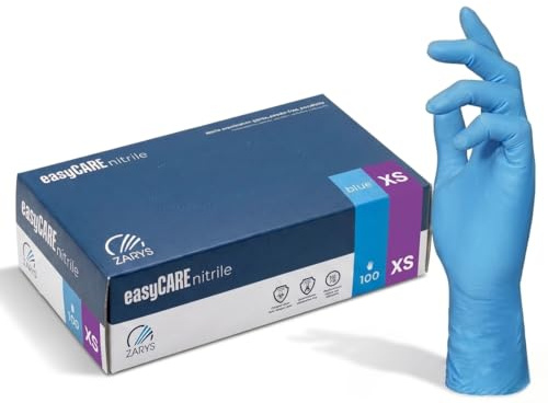 Generico 200 Guanti Blu in Nitrile ULTRASOFT, Guanti Monouso Professionali, Senza Lattice e Polvere, Uso Medico, Alimentare, Industriale, Microruvidi, Resistenti e Confortevoli, Taglia XS