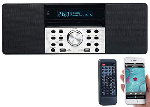 VR-Radio DAB Radio mit CD: Digitalradio mit DAB+, FM, Bluetooth, CD, Audio-Player, USB-Port, 60 W (DAB mit Wiedergabe, mit und USB, Bluetooth, Mini)