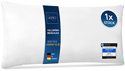 LILENO HOME Lote de 1 Relleno de Cojín de 40x80 cm - Relleno Interior Lavable a 40°C Apto para Personas Alérgicas - cojín de poliéster Inlet cojín de sofá - Cojín para Cóctel y Almohada