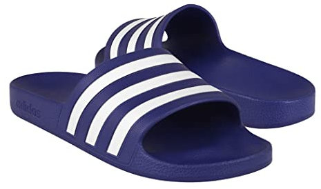 adidas Damen Adilette Aqua Flipflop, Blau Crew Blue Cloud White, 37 1/3 EU