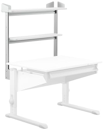 moll Easy Flex Deck Compact Erweiterung für Kinderschreibtisch | mehr Arbeitsfläche & Organisation | Multifunktionswand für Bandit CP & Sprinter CP | ideal für Schulkinder | Made in Germany