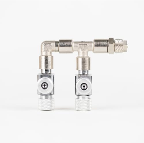 CO2 Verteiler 2er | 3er | 4er | 5er für Aquarium CO2-Anlagen (Für 2 Aquarien)