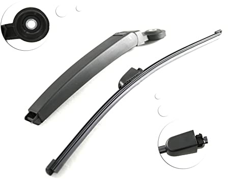 Heckwischerarm Heckscheibenwischer Heckwischer Heck Scheibenwischer Wischer Scheibenwischerarm Wischerblatt Wischerarm Hinten Kompatibel mit VW Touareg 7L6 7L7 7LA 2002-2010 SUV