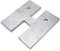 TOOLPORT 4 STK. Gewichtsplatten für Faltpavillons, Silber