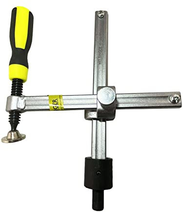 WELDINGER Schweißtisch Schraubzwinge pro vario 30-150x150 mm System 16 Zweikomponentengriff