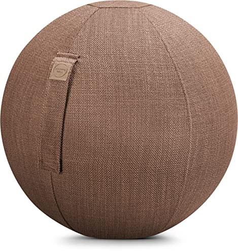 Sitting Ball Sitzball/Gymnastikball Austin mit Jacquard-Bezug in rost