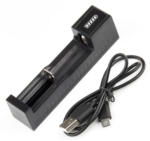 Tolxh Flashlight 18650/26650 Lithium Battery USB Charger Multifunctional Intelligent Lithium Battery Holder Charger
