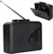 Reproductor de Casete, Radio Portátil Am/FM Estéreo, Grabadora de Reproductor de Cinta Vintage con Conector para Auriculares de 3,5 Mm, Reproductor de Casete de Radio Alimentado