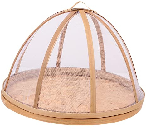 Couvre-Plats De Cuisine Ventilé Idéal pour Le Camping Les Pique-niques La Maison 30 X 23 Cm