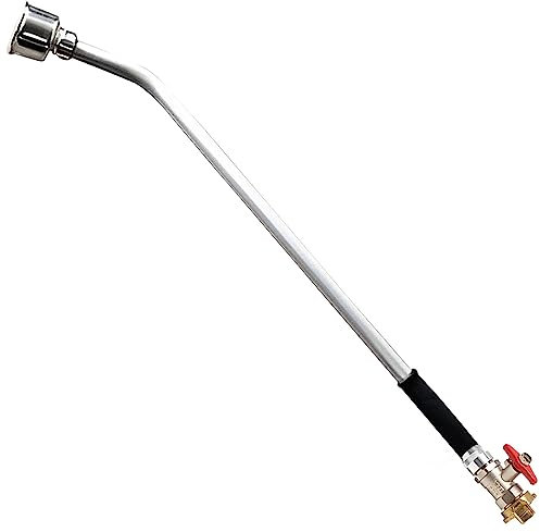 Gro Garden Products 60cm Long Watering Lance - Original Geka Aluminium Lance for Garden or Hanging Baskets - Hose Wand Watering Lance - Long Handled Hose Sprayer - Hanging Basket Watering Device