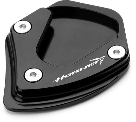 CXEPI Motorrad Seitenständer Unterlage, CNC Seitenständer, Motorcycle Kickstand, Foot Side Stand Extension Pad Kompatibel mit CB750 Hornet 2023 2024 2025