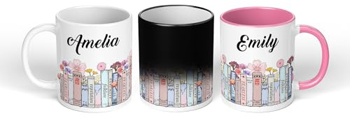 Print Maniacs Swiftea Magic Mug 11oz Floral Bookcase Albums Design Swifty Merchandise