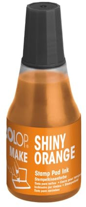 COLOP Ricarica per tampone MAKE 25 ml, arancione lucido