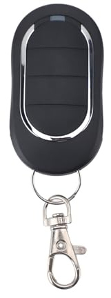 Telecomando per Apriporta Garage 433,92 Mhz ABS Portachiavi Portatile Universale con Telecomando per Cancello Porta Garage Auto