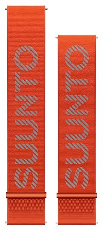 22 ATH7 Loop Textile Strap Coral Orange S+M