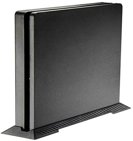 eXtremeRate Stand Verticale per ps4 Slim Supporto Base Verticale Stand per ps4 Slim Console(Nero)