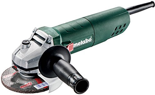 Metabo W 850 – 115 Winkelschleifer 850 W 11000rpm 115 mm 2000 g – (11000 RPM, 11,5 cm, 2,5 m, 1,9 Nm, Schwarz, Grün, Grau, M14)