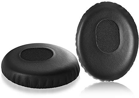 QC3 Earpads, JARMOR Replacement Memory Foam Ear Cushion Cover Kit for Bose QuietComfort 3, On Ear, OE1 Headphones ONLY, Black