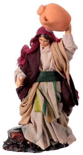 Holyart Femme avec cruche 12 cm crèche napolitaine
