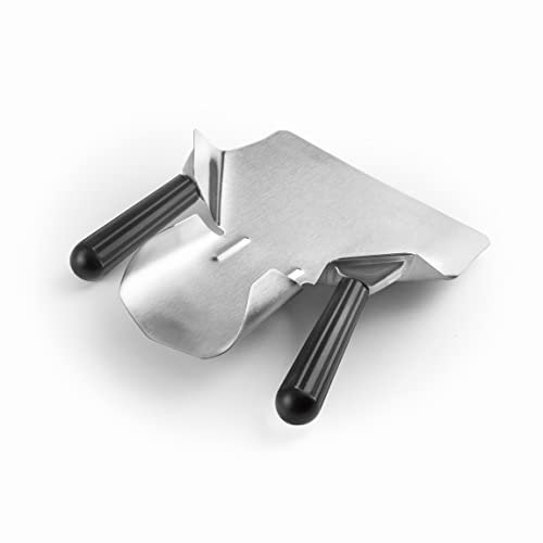 Lacor - 62679 - Pala para Patatas Fritas, Pala Cocina Profesional, Utensilios de Cocina, Acero Inxodiable, Mango Ergonómico y Antideslizante, Apta para Lavavajillas, 2 asas