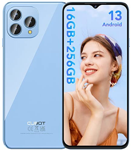 CUBOT P80 Handy (2024), Android 13 Smartphone, 16 GB + 256 GB/1 TB, 6,58 Zoll FHD+ Display, 48 MP + 24 MP DREI Kameras, 5200 mAh Akku, MT8788 Octa Core, Dual SIM 4G, Fingerprint/NFC/OTG