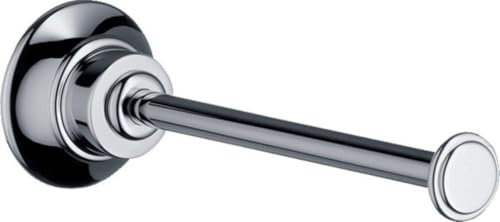 hansgrohe AXOR Montreux Papierrollenhalter, 42028330, Farbe: Polished Black Chrome