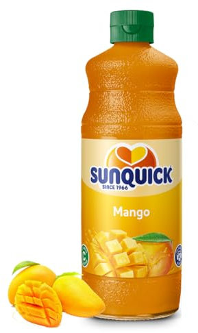 Sunquick Real Fruit Concentrate Juicer - Fruity Refreshment (Mango, 1 Bottle)