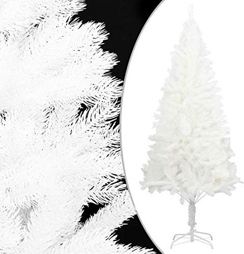 ARKEM Künstlicher Weihnachtsbaum Naturgetreue Nadeln Weiß 210 cm KüNstlicher Weihnachtsbaum Spritzguss