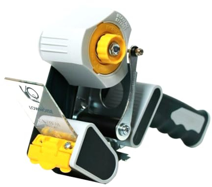ARLI K206B Twincore Handabroller mit Bremse - Effizientes Paketband Abrollen für Rollen mit 66m, 132m und 150m Länge - Ideal für Verpackung und Versand