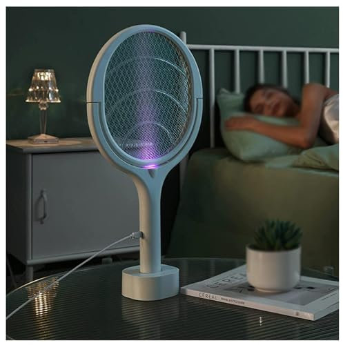 Tue Mouches éLectrique, Direction RéGlable Lampe Anti Mouche Asseyez Vous PièGe à Mouche Rotatif, Utiliser comme Tueur De Moustiques