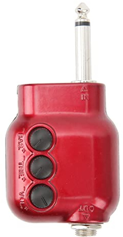 Gitarren-Vorverstärker, Gitarren-Mini-Vorverstärker mit 6, 35-mm-Stecker, ABS-Gitarren-Mini-Vorverstärker für Akustikgitarren