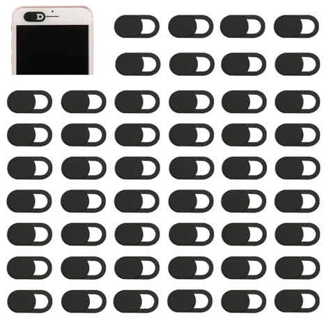 50 Pezzi Copri Webcam, Webcam Cover Slider, Ultra Sottile Camera Cover
